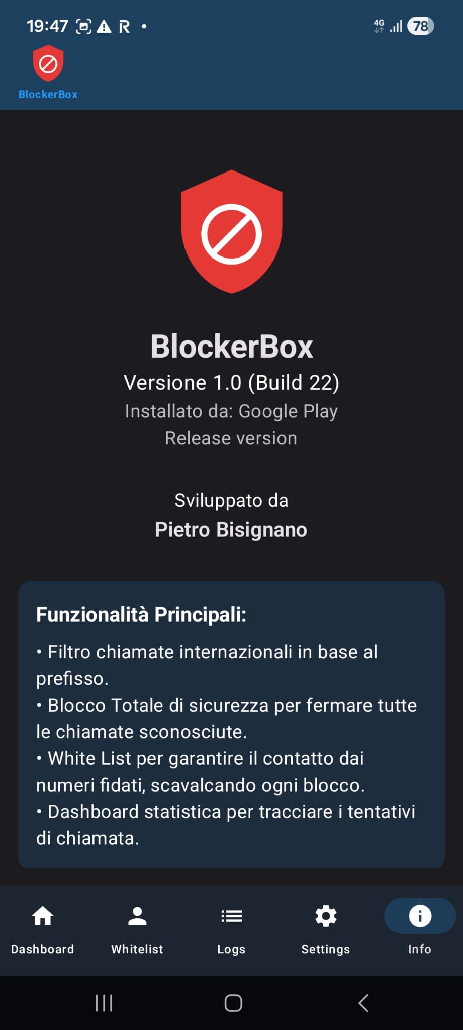 Settings Screen