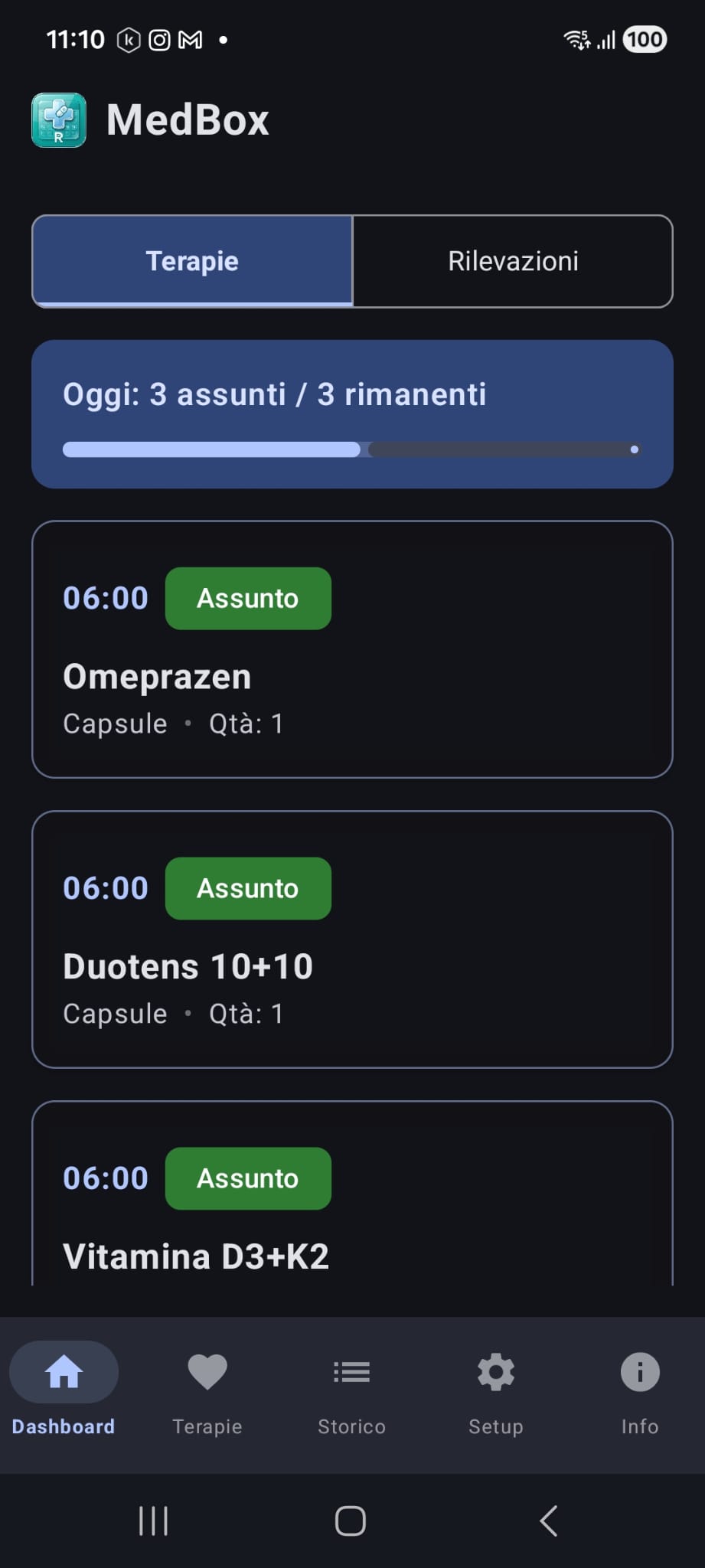 Dashboard Screen