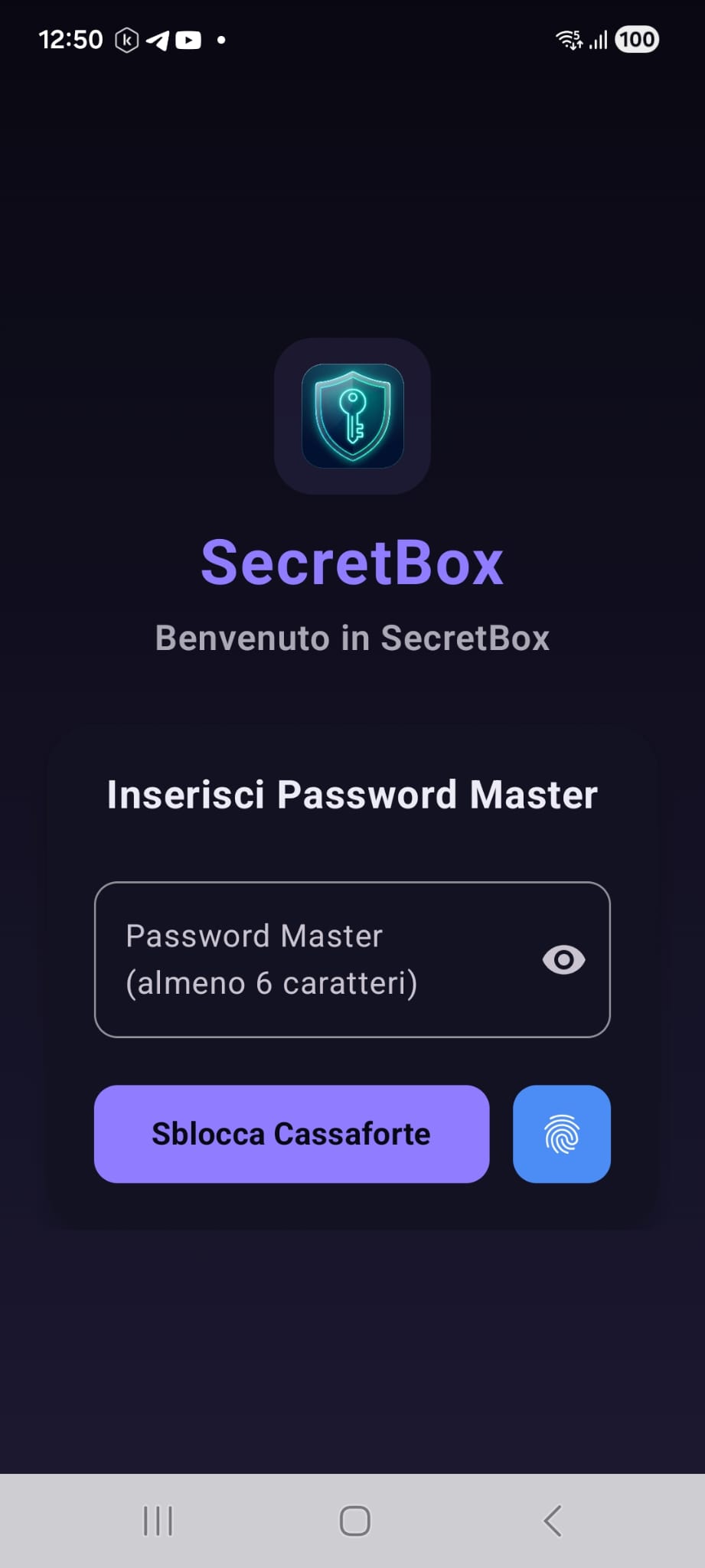 Dashboard Screen
